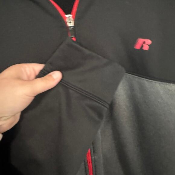 Russell Athletics Full Zip Jacket w/ Hood Hoodie Men's Size Large / 42 - 44 - Picture 4 of 9